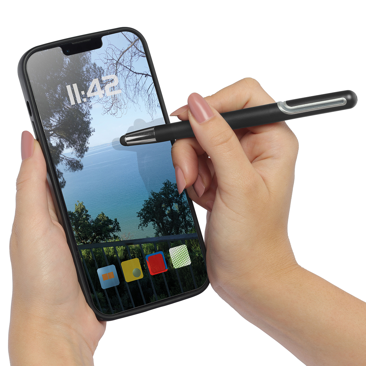 Touchscreen-Drehkugelschreiber "Portia"