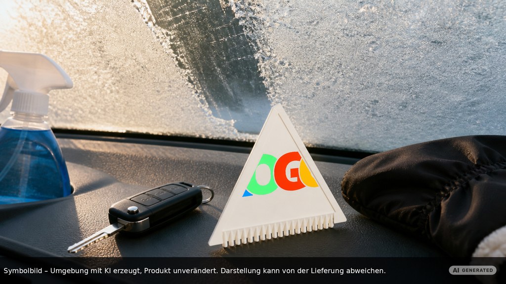Eiskratzer "Lambda" als Werbeartikel mit Logo bedrucken