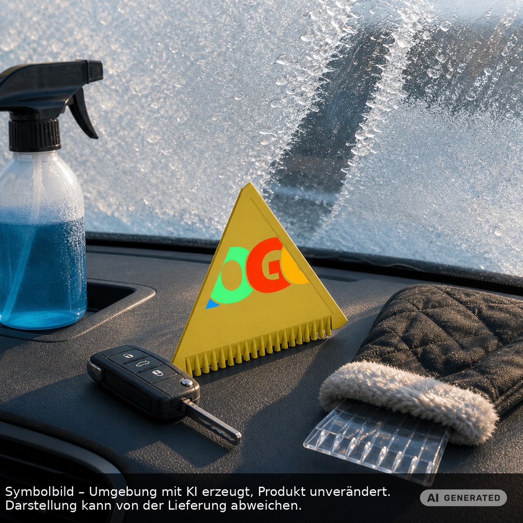 Eiskratzer "Lambda" als Werbeartikel mit Logo bedrucken