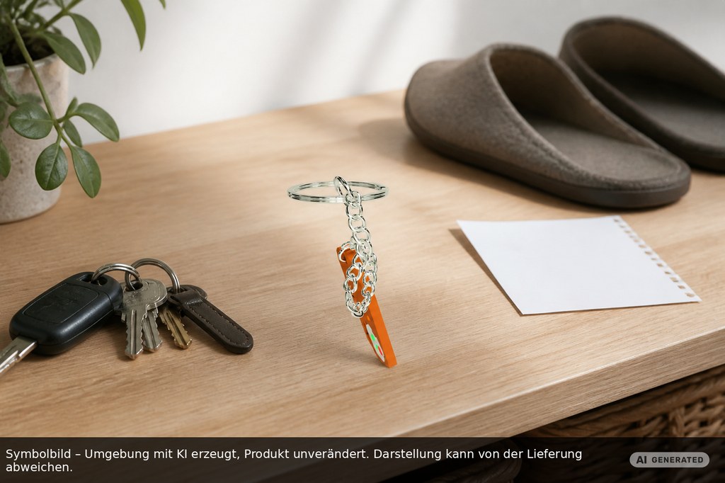 Chiphalter mit 1€-Chip "Alpha" als Werbeartikel mit Logo bedrucken