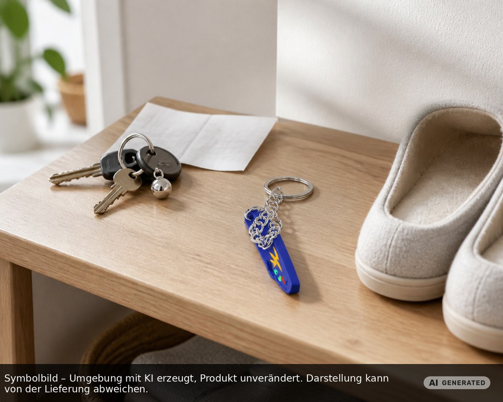 Chiphalter mit 1€-Chip "Alpha" als Werbeartikel mit Logo bedrucken