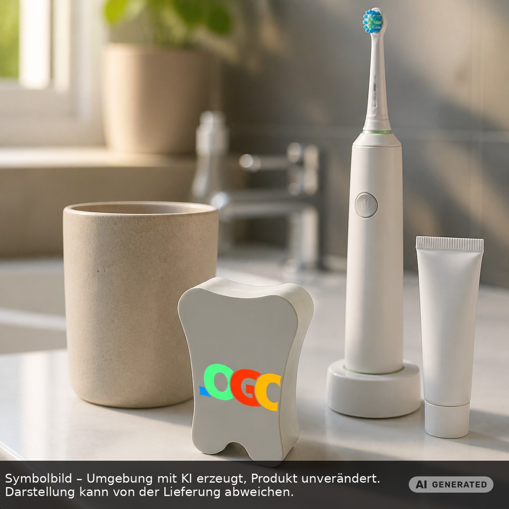 Dental floss printed as promotional items with logo