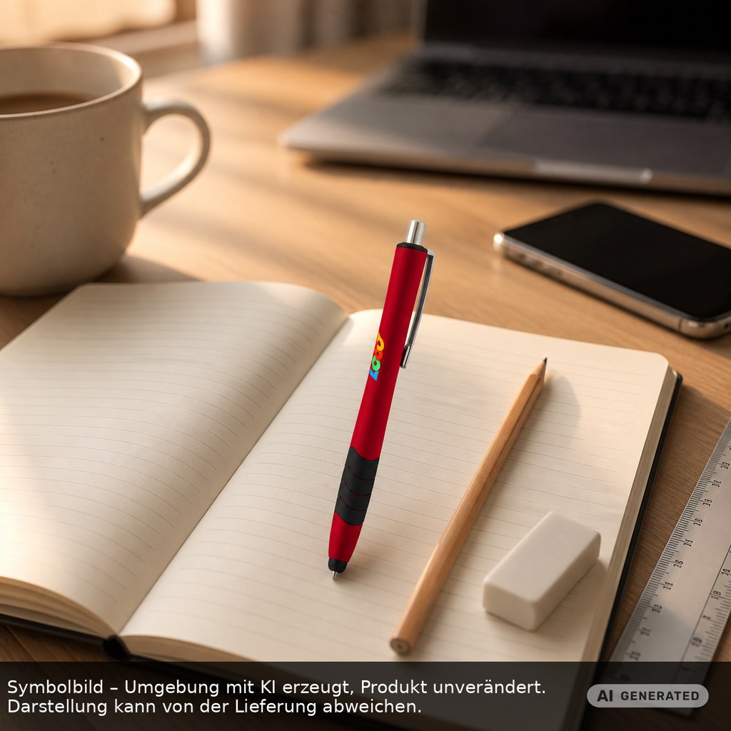 Ball-point pen "Altlas" for touchscreens printed as promotional items with logo