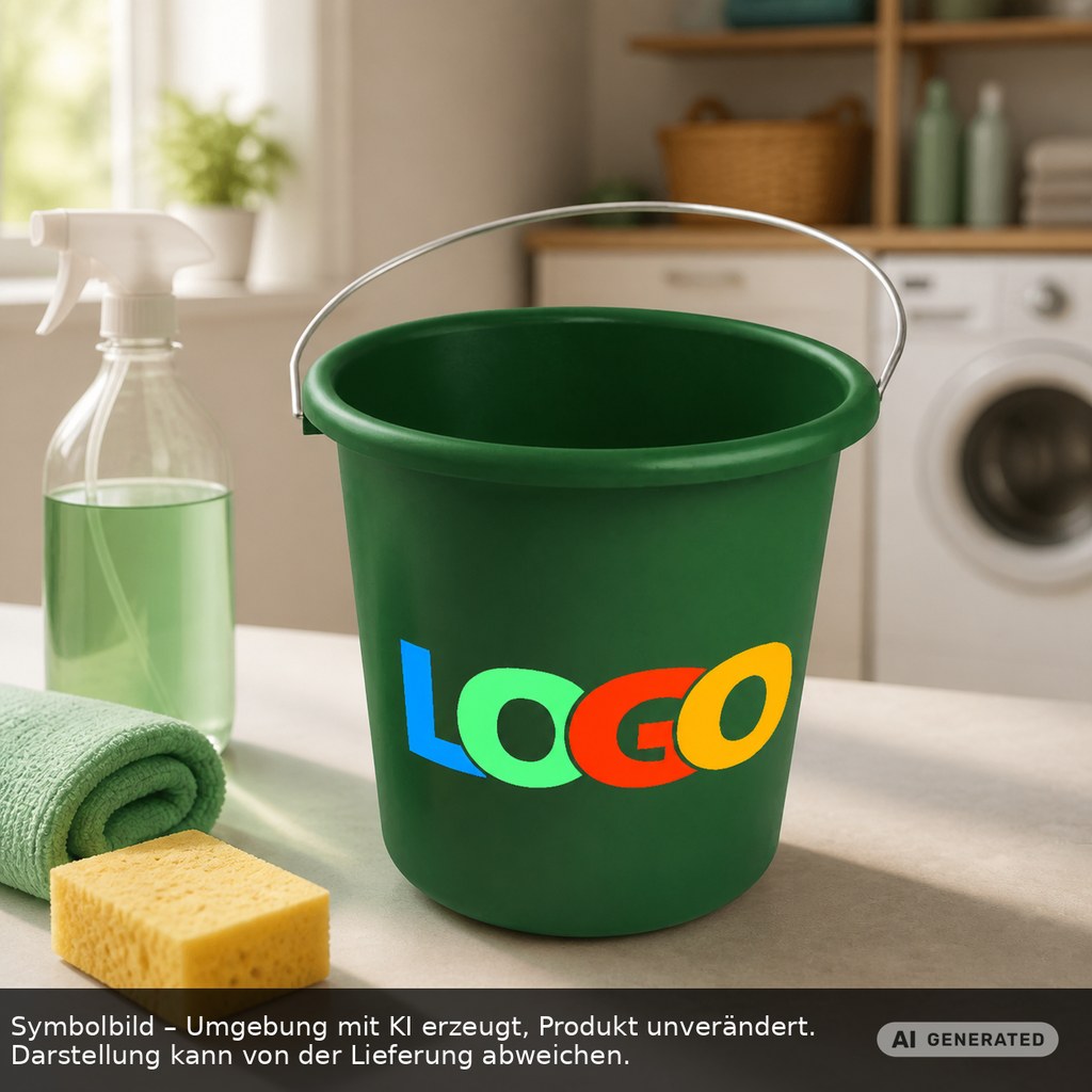 Eimer 10 l als Werbeartikel mit Logo bedrucken