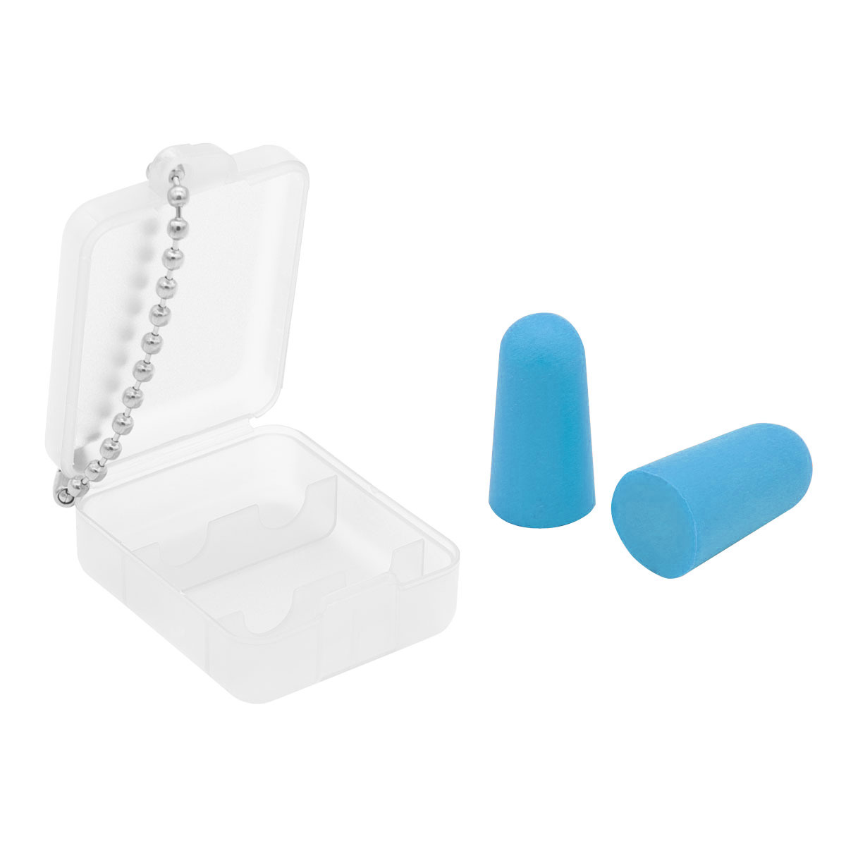 Easyplug en FlatCase Standard impreso como artículos promocionales con logo