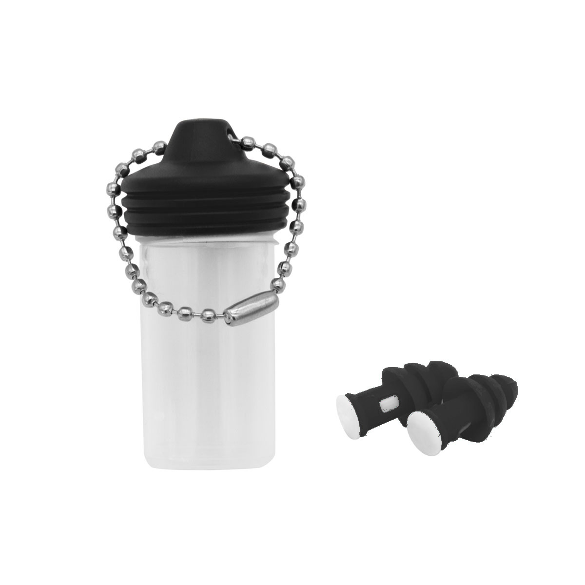 SaveRave MR10 Sport dans un pot transparent imprimé comme articles promotionnels avec logo
