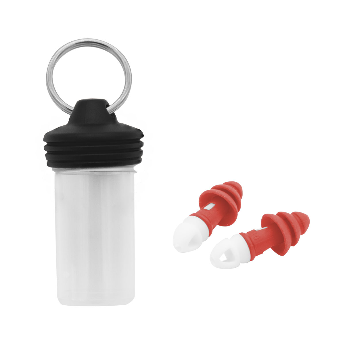SaveRave MR10 Eco in transparent container printed as promotional items with logo