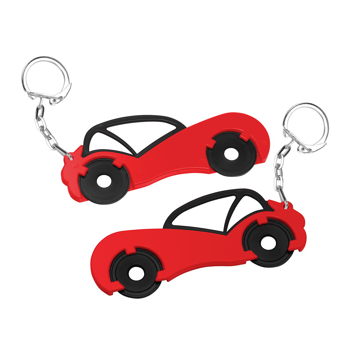 Chiphalter mit zwei 1€-Chips "Auto"